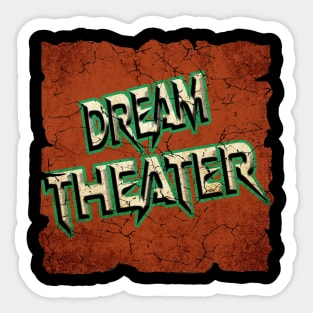 Dream Theater vintage rock Sticker